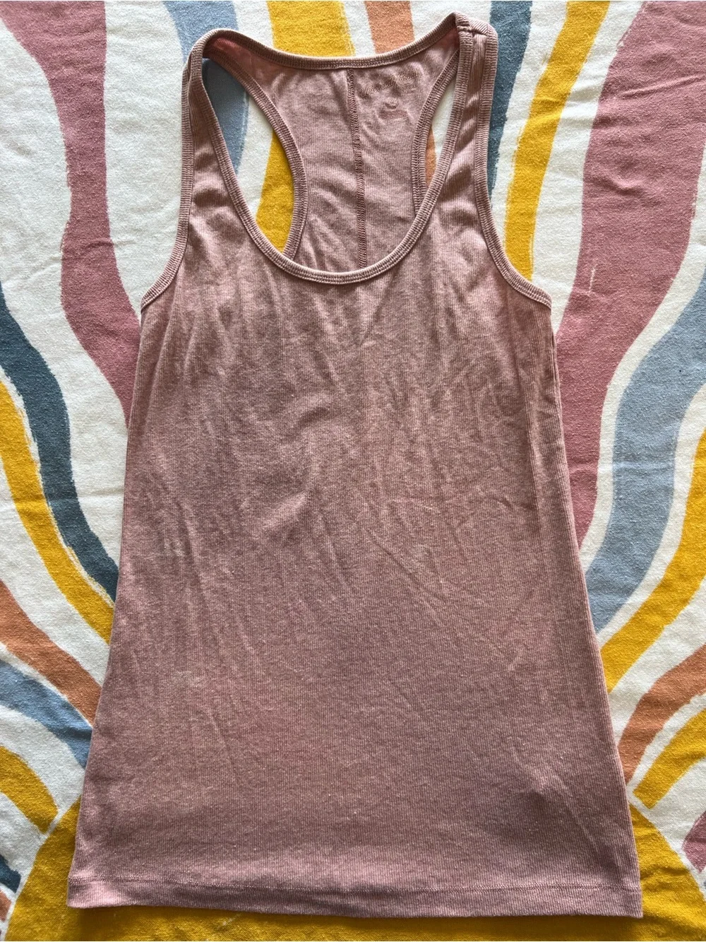 Universal Thread Dusty Rose Racerback Muscle Tank - Picture 1 of 3